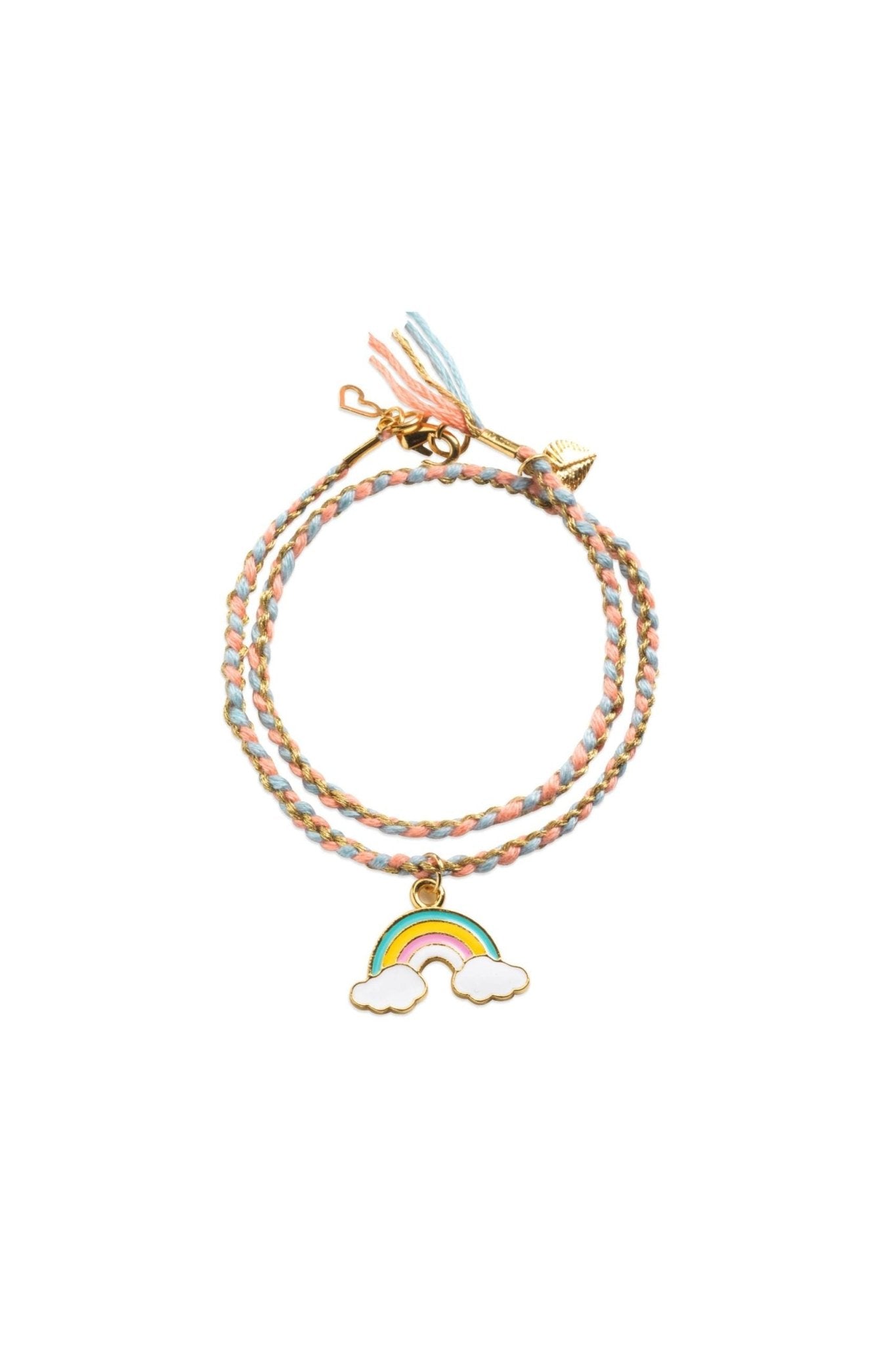 You & Me | Kumihimo Regenboog - Vriendenarmbandjes van Djeco | Kids Conceptstore Le Fanfare