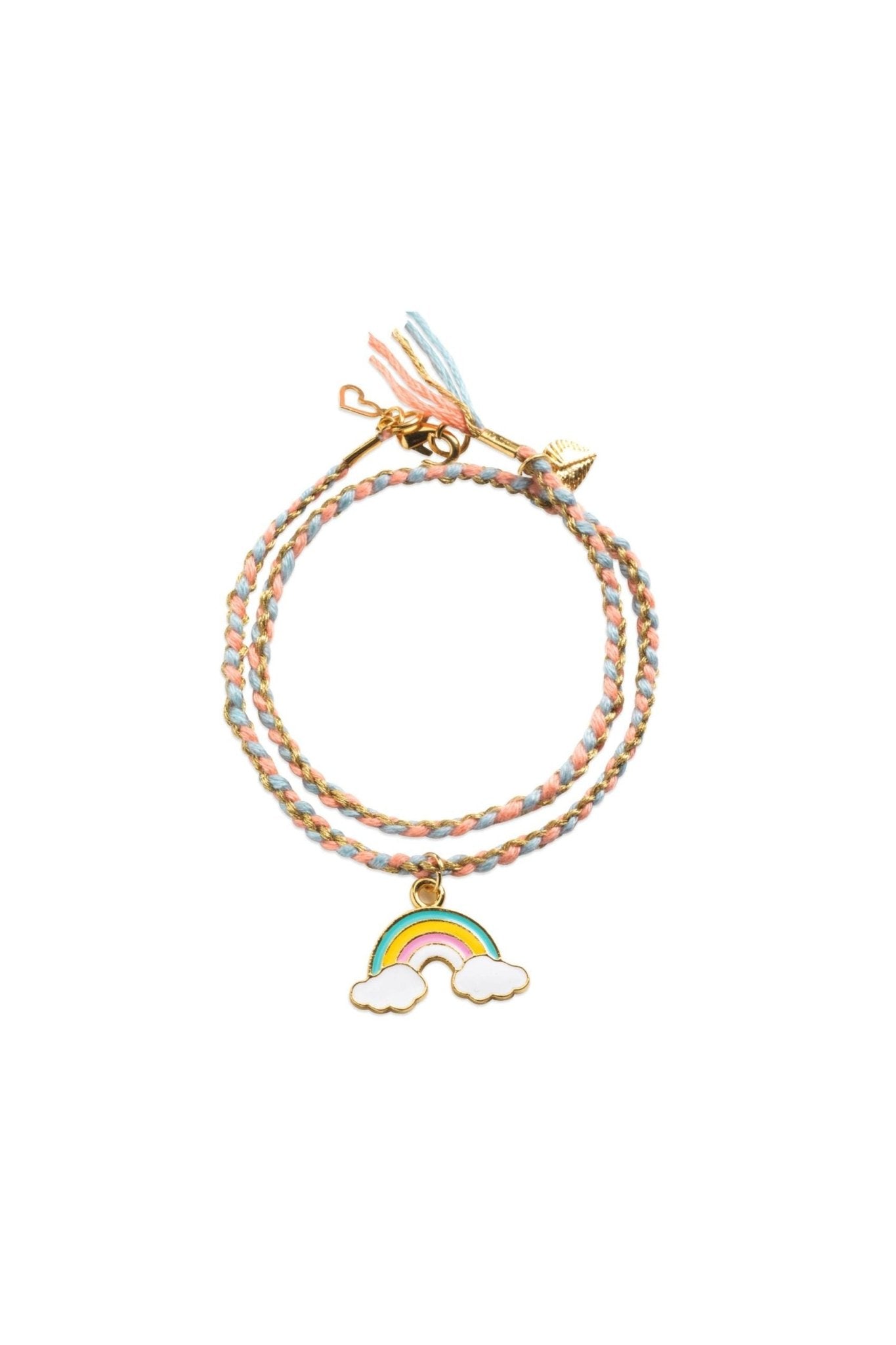 You & Me | Kumihimo Regenboog - Vriendenarmbandjes van Djeco | Kids Conceptstore Le Fanfare