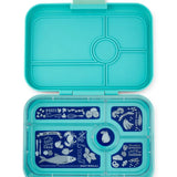 Yumbox Tapas XL met 5-vakken - Antibes Blue / Bon Appetit