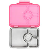 Yumbox Pret RVS 4 vakken - Versailles Pink Glitter