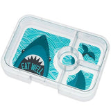 Yumbox Tapas Tray Shark van Yumbox | Kids Conceptstore Le Fanfare