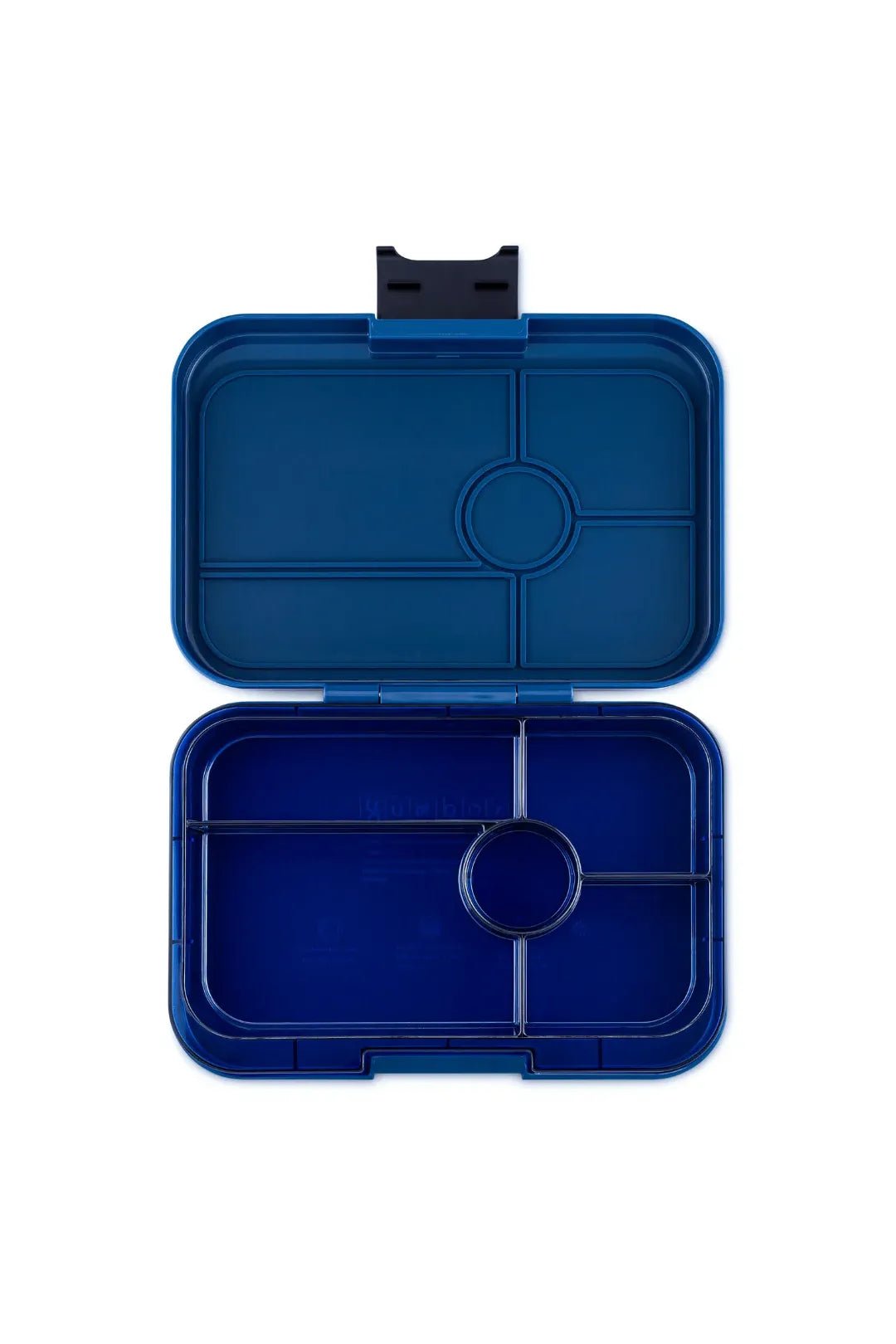 Yumbox Tapas XL met 5-vakken - Monte Carlo Blue / Navy Clear van Yumbox | Kids Conceptstore Le Fanfare