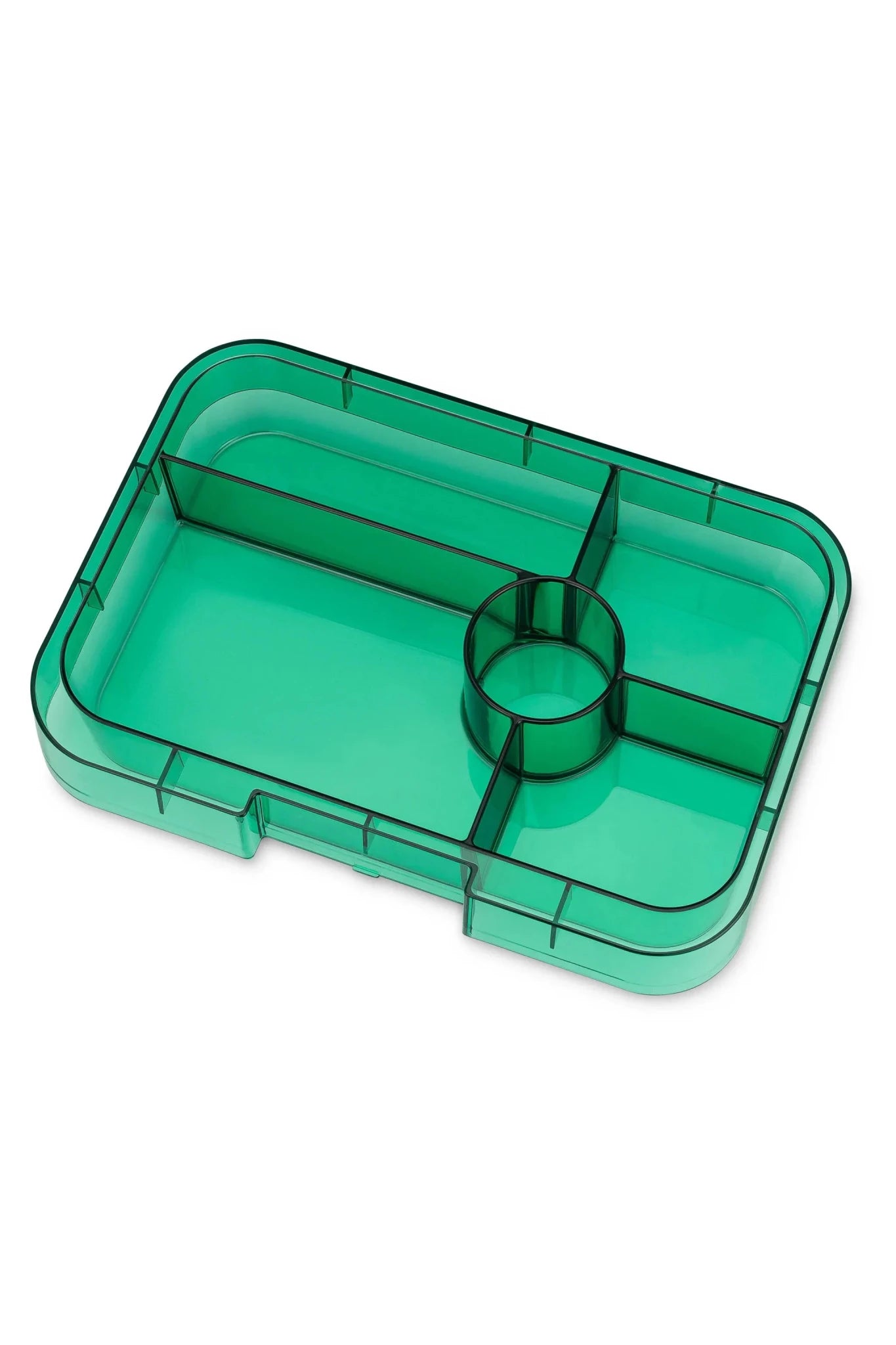Yumbox Tapas XL tray - Tapas 5c Green clear van Yumbox | Kids Conceptstore Le Fanfare