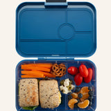 Yumbox Yumbox Tapas XL met 5-vakken - Monte Carlo Blue / Jungle tray 5 vakken van Yumbox | Kids Conceptstore Le Fanfare