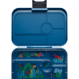 Yumbox Yumbox Tapas XL met 5-vakken - Monte Carlo Blue / Jungle tray 5 vakken van Yumbox | Kids Conceptstore Le Fanfare