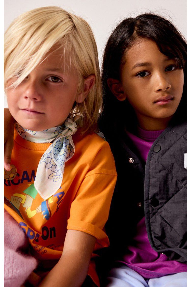 Yupibam-b bodywarmer - Carbone van American Vintage | Kids Conceptstore Le Fanfare