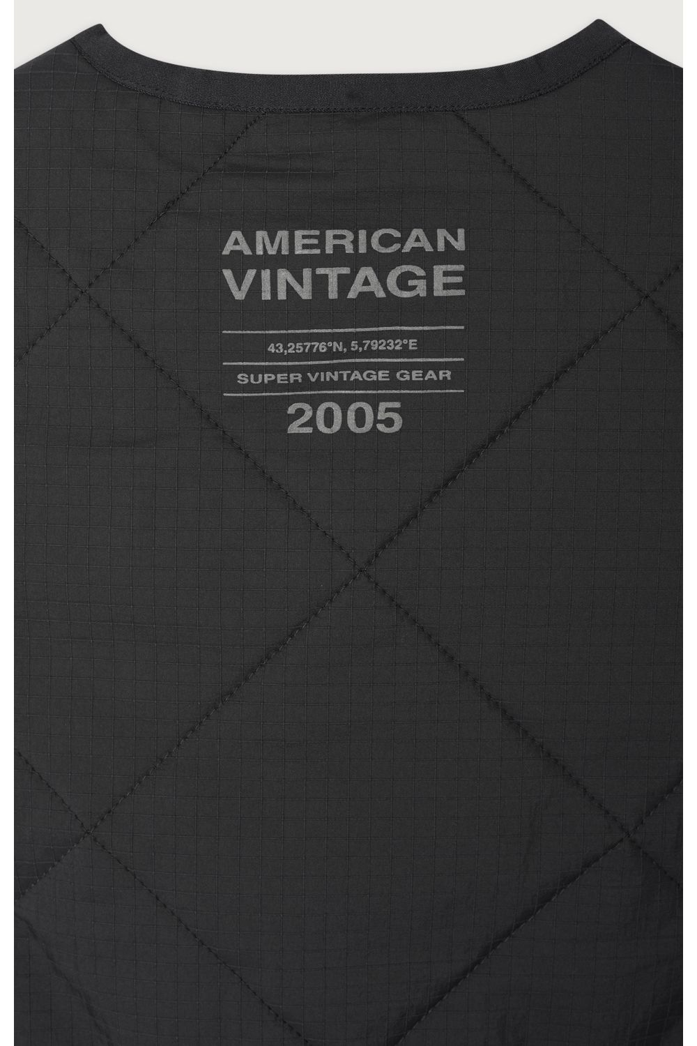 Yupibam-b bodywarmer - Carbone van American Vintage | Kids Conceptstore Le Fanfare