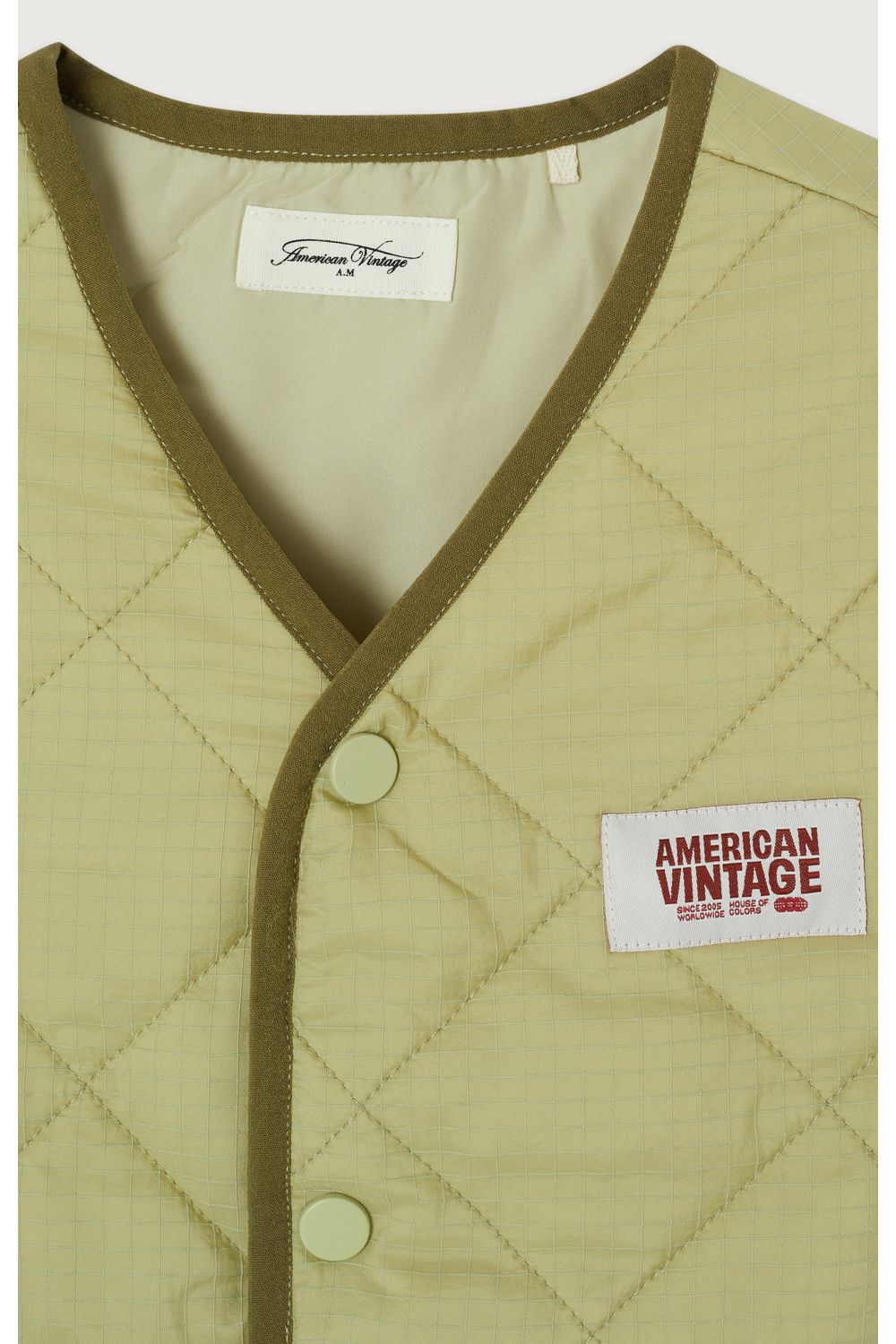 Yupibam-b bodywarmer - Reptile van American Vintage | Kids Conceptstore Le Fanfare