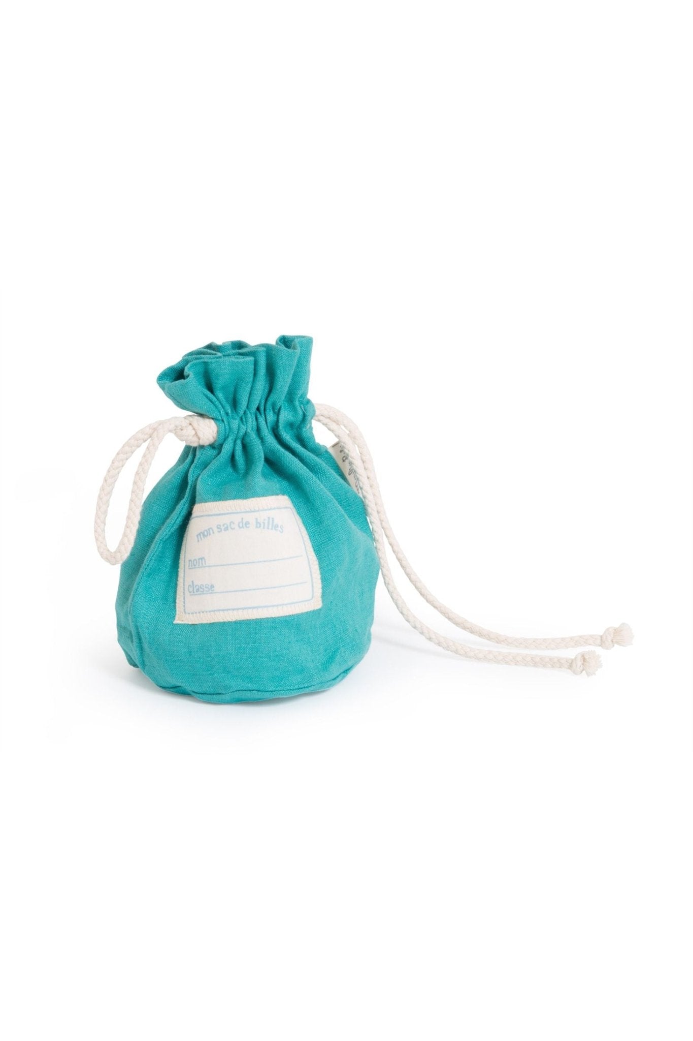 Zak knikkers Blauw - Aujourd'hui c'est mercredi van Moulin Roty | Kids Conceptstore Le Fanfare