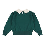Zamora merino pull - Dark Adventurine van Morley | Kids Conceptstore Le Fanfare