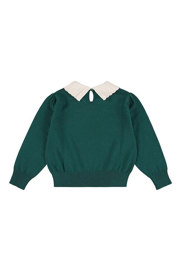 Zamora merino pull - Dark Adventurine van Morley | Kids Conceptstore Le Fanfare