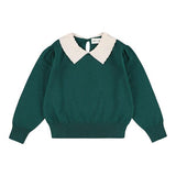 Zamora merino pull - Dark Adventurine van Morley | Kids Conceptstore Le Fanfare
