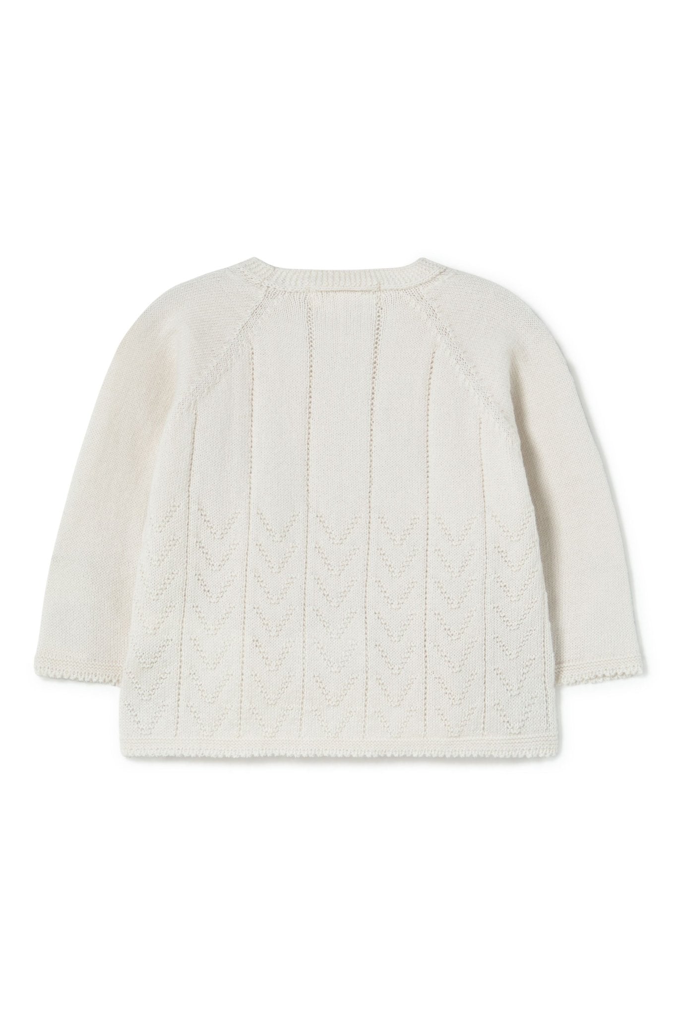 Zander sweater - cream van Li&me | Kids Conceptstore Le Fanfare