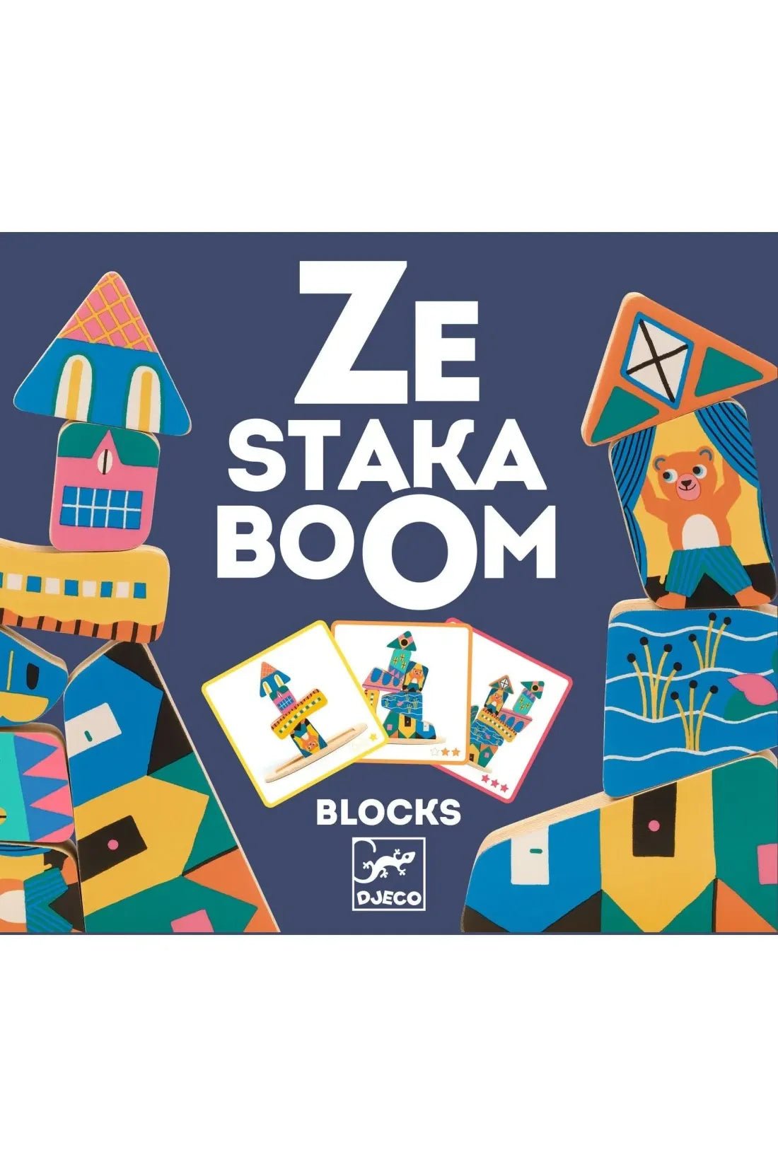 Ze Stakaboom blocks van Djeco | Kids Conceptstore Le Fanfare