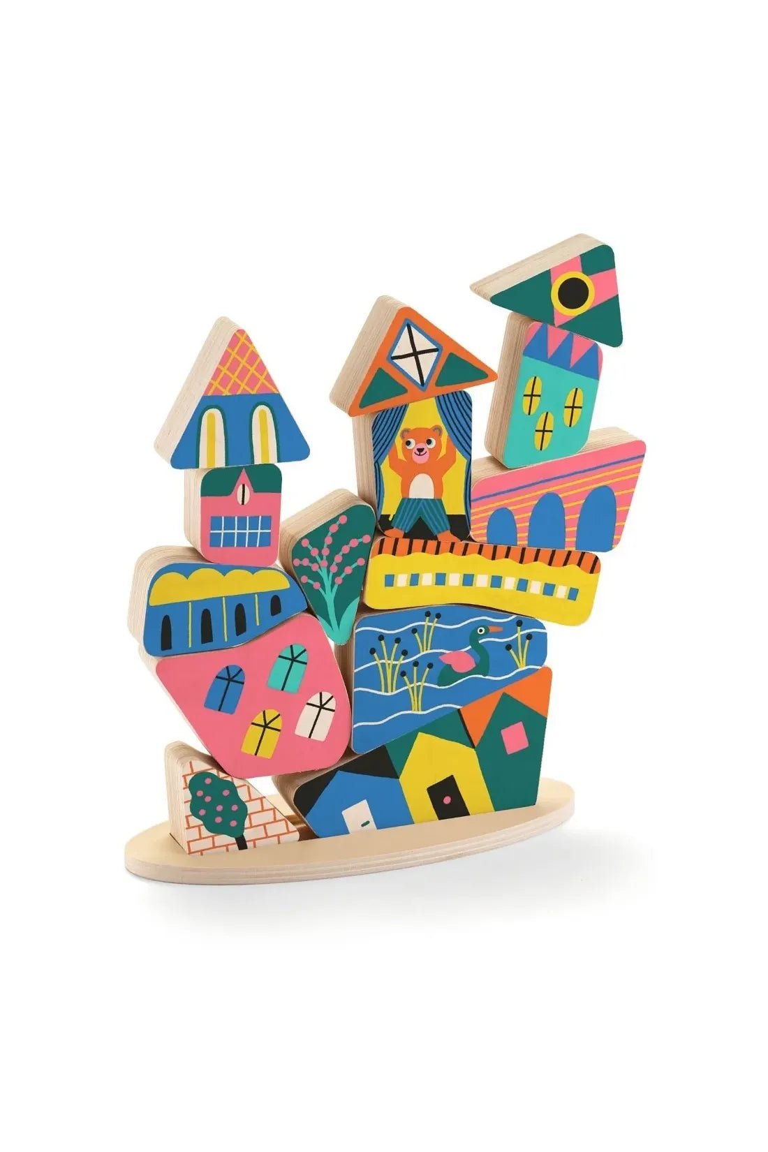 Ze Stakaboom blocks van Djeco | Kids Conceptstore Le Fanfare