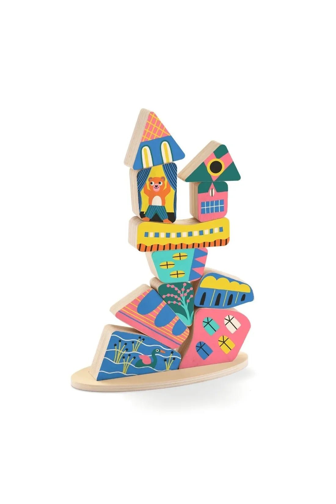 Ze Stakaboom blocks van Djeco | Kids Conceptstore Le Fanfare