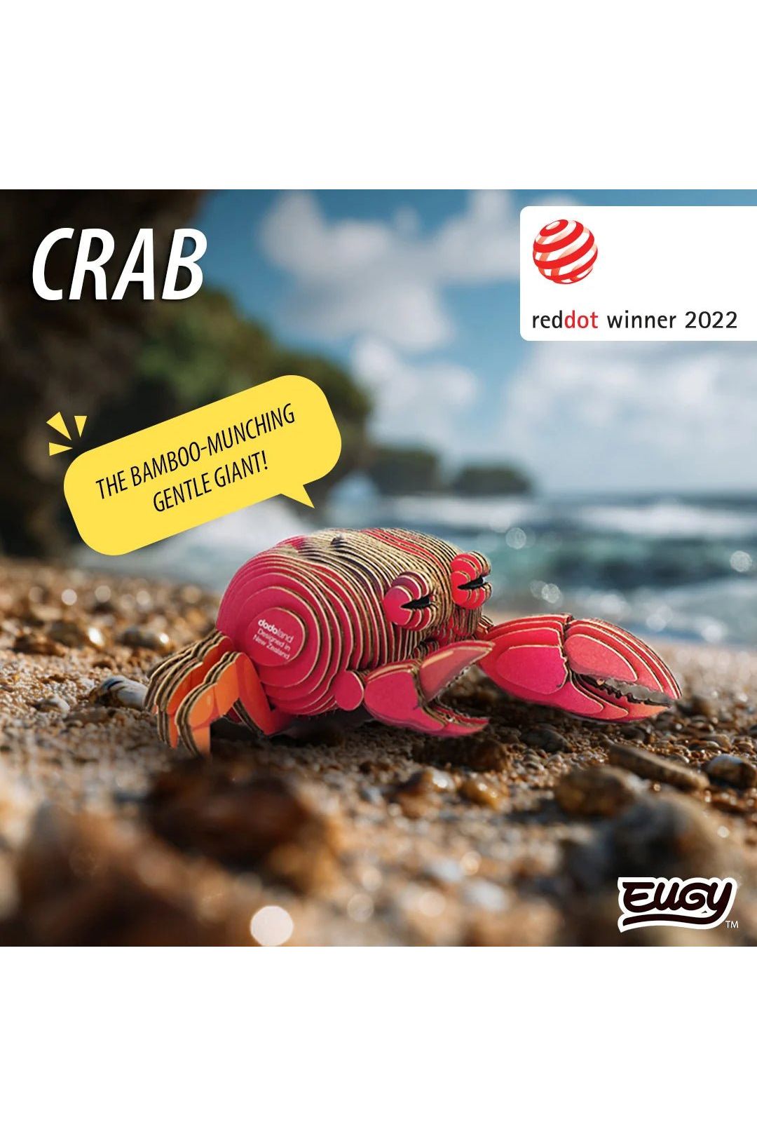 Zeedier - Krab van Eugy | Kids Conceptstore Le Fanfare
