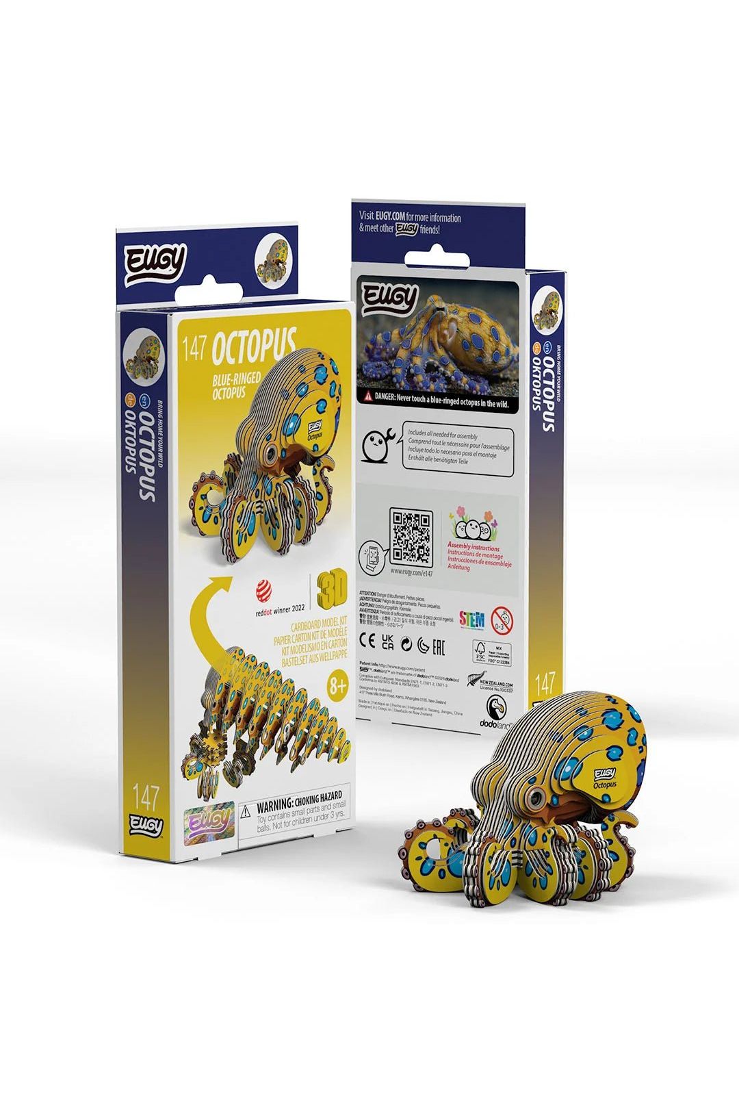 Zeedier - Octopus van Eugy | Kids Conceptstore Le Fanfare