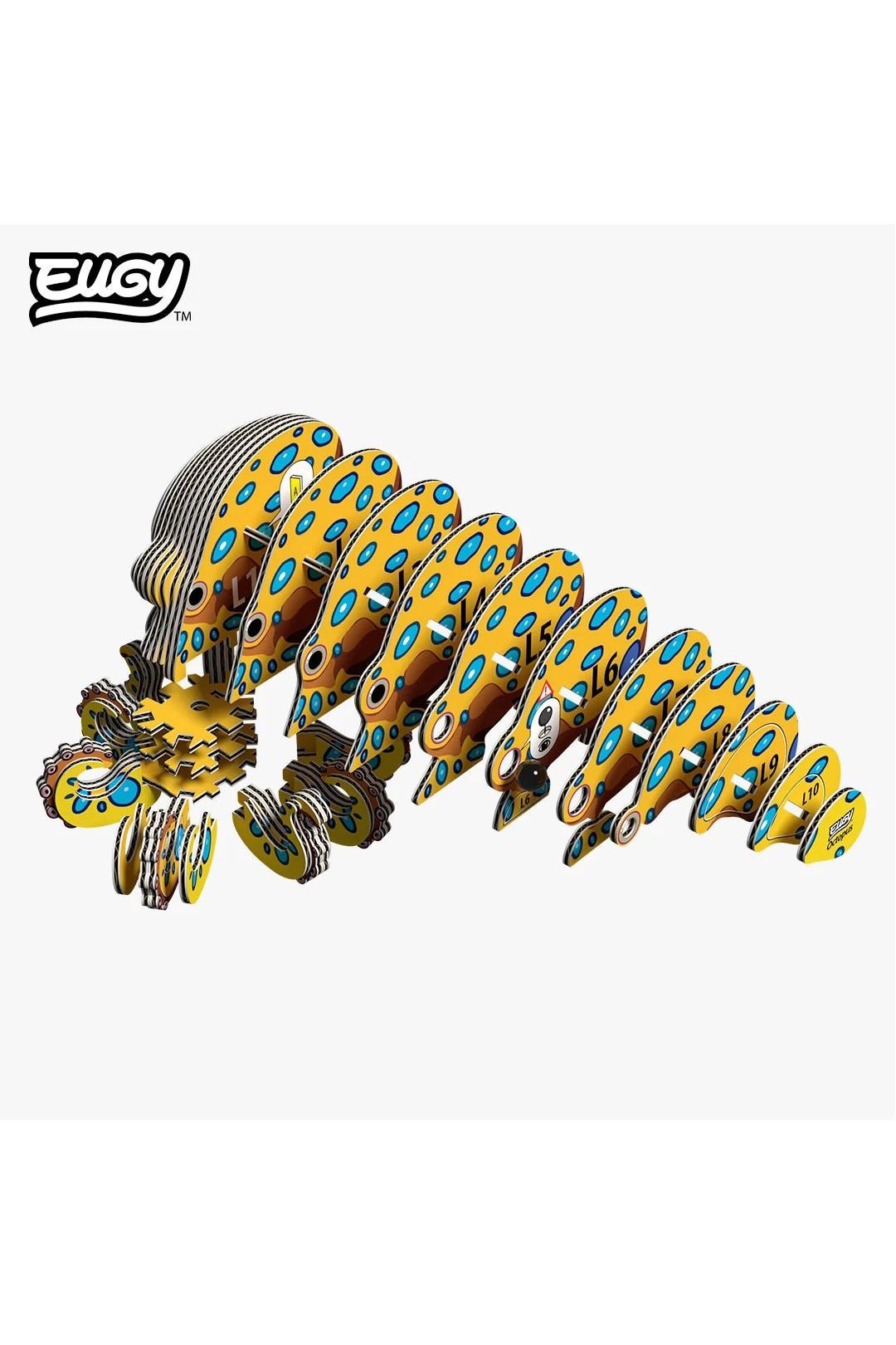 Zeedier - Octopus van Eugy | Kids Conceptstore Le Fanfare