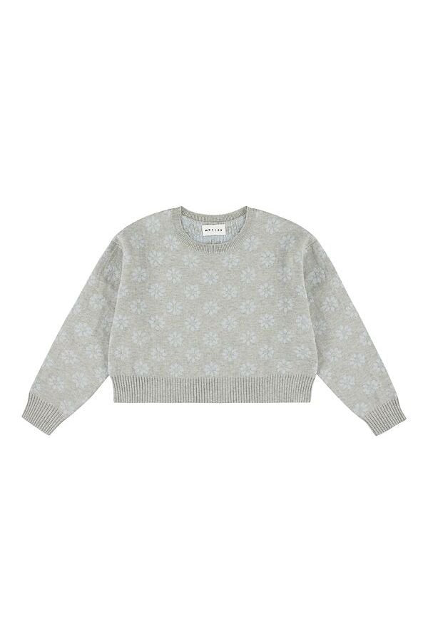 Zeist merino pull - Inox van Morley | Kids Conceptstore Le Fanfare