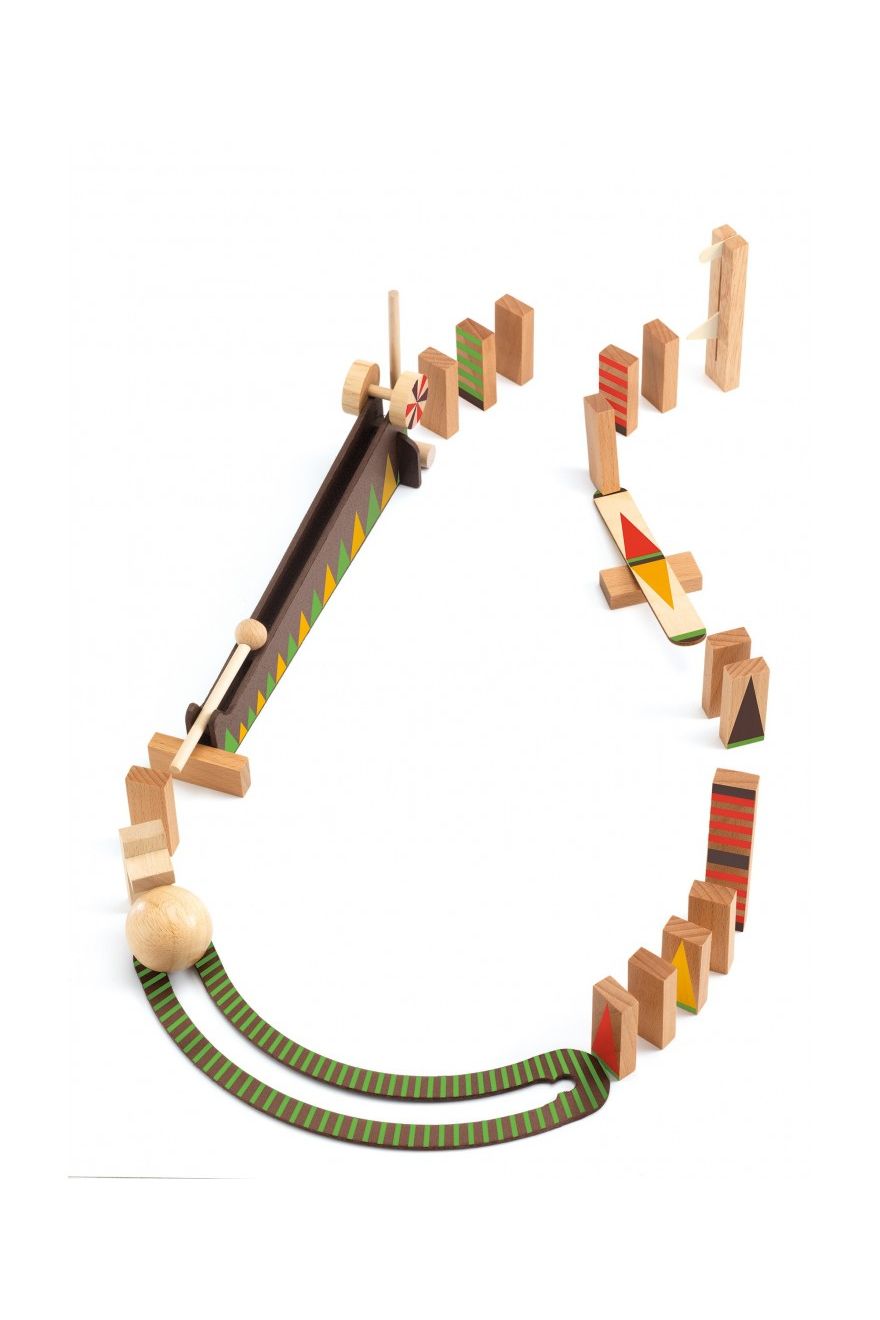 Zig & Go Actie-Reactie 27 stukken van Djeco | Kids Conceptstore Le Fanfare