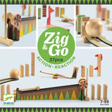 Zig & Go Actie-Reactie 27 stukken van Djeco | Kids Conceptstore Le Fanfare