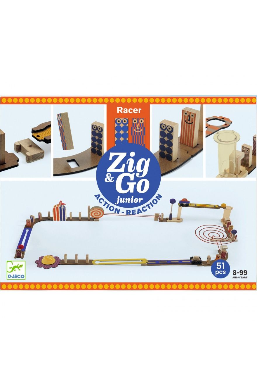 Zig&Go Junior - Racer van Djeco | Kids Conceptstore Le Fanfare