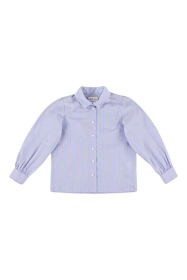 Zima pop shirt - Bleu van Morley | Kids Conceptstore Le Fanfare