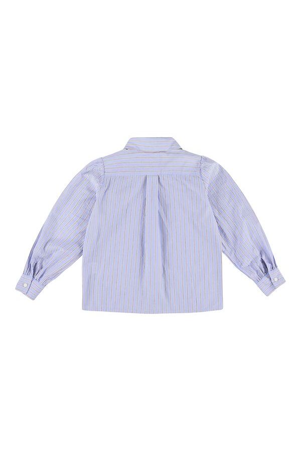 Zima pop shirt - Bleu van Morley | Kids Conceptstore Le Fanfare