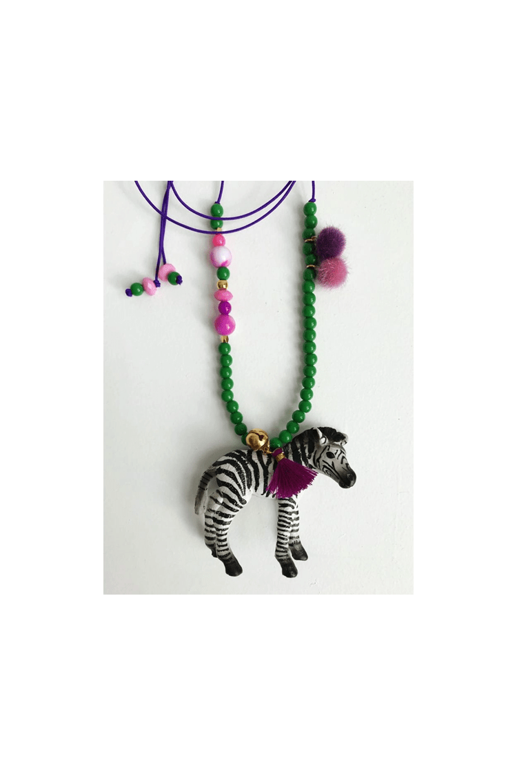 Zizi de Zebra Ketting van ByMelo | Kids Conceptstore Le Fanfare