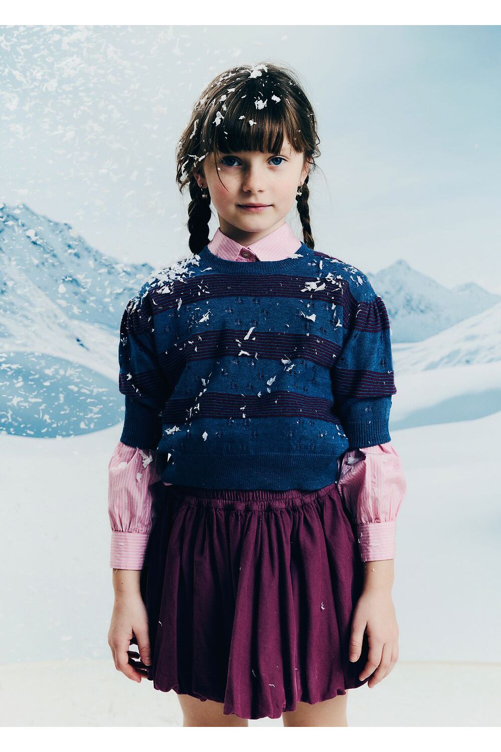 Zolka stam skirt - Grape van Morley | Kids Conceptstore Le Fanfare