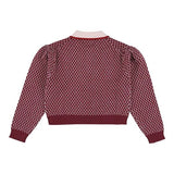 Zug merino knitted polo - Persian van Morley | Kids Conceptstore Le Fanfare