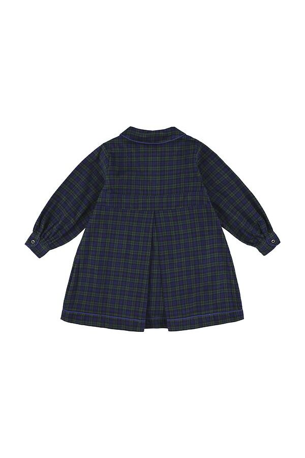Zuri polo dress - Bleu van Morley | Kids Conceptstore Le Fanfare