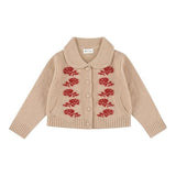 Zuzana wool cardigan - Blush van Morley | Kids Conceptstore Le Fanfare