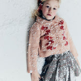 Zuzana wool cardigan - Blush van Morley | Kids Conceptstore Le Fanfare