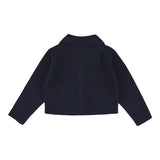 Zuzana wool cardigan - Navy van Morley | Kids Conceptstore Le Fanfare