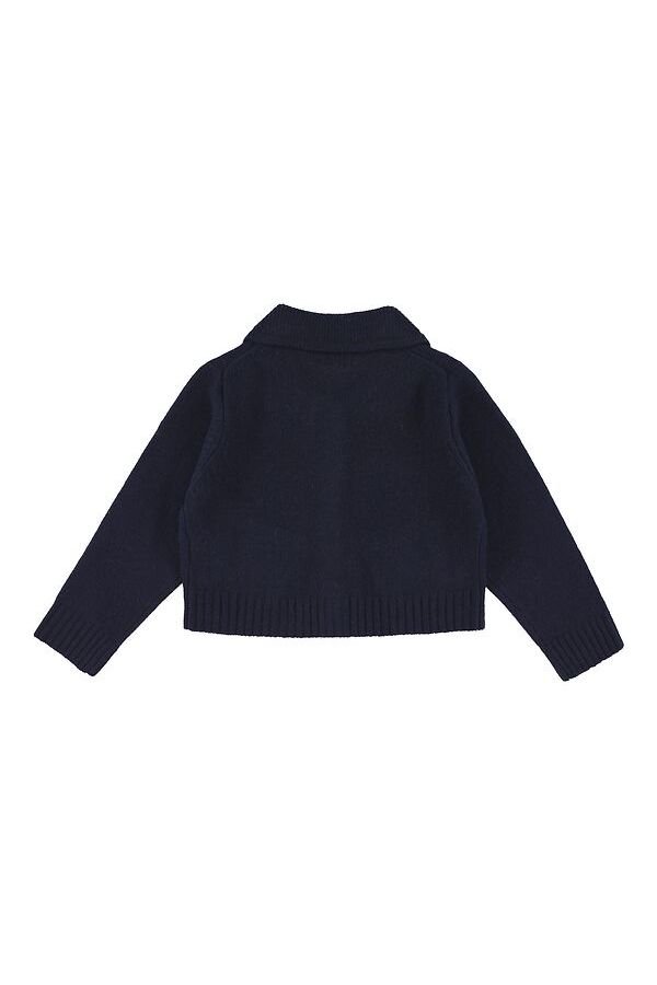 Zuzana wool cardigan - Navy van Morley | Kids Conceptstore Le Fanfare