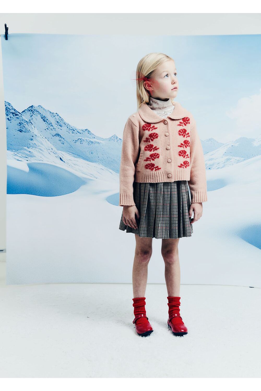 Zuzu nelli skirt - Beige van Morley | Kids Conceptstore Le Fanfare